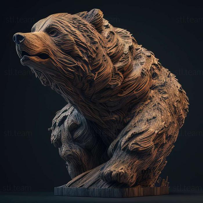3D model Grizzly (STL)
